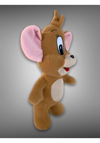 Jerry Karakter Figür Peluş Oyuncak 45 cm Oyun ve Uyku Arkadaşı