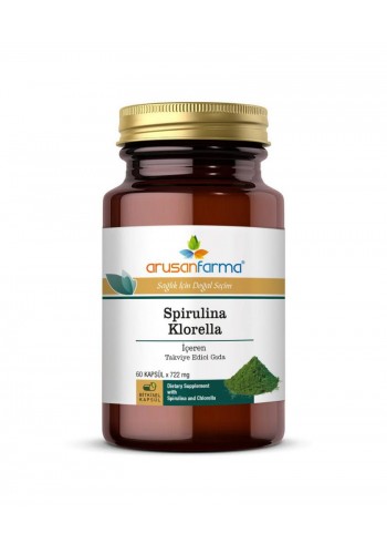 Klorella&Spirulina 60 Kapsül