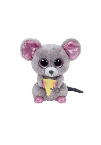 TY36192 Peluş Squeaker  Mouse With Cheese Reg