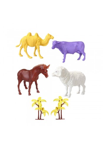 706 Toy Play 6 Parça Çiftlik Hayvanları Figür Seti 12-13 cm