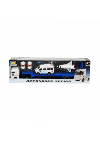 1:64 Aerospace Transporter Tır Uzay Seti